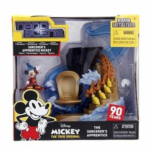 COPY - Sorcerer's Apprentice Mickey Mouse Nano Scene- NIB